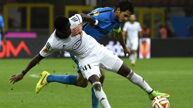 آندریا رانوکیا|اینترمیلان 2 - 0 قره باغ / لیگ اروپا