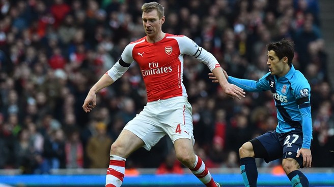 پر مرتساکر|آرسنال 3 - 0 استوک سیتی / لیگ جزیره