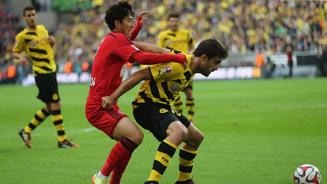 سان هئوگ مین|دورتموند 0-2 لورکوزن / بوندسلیگا