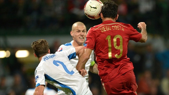 دیگو کاستا|اسلواکی 2-1 اسپانیا / مقدماتی یورو 2016