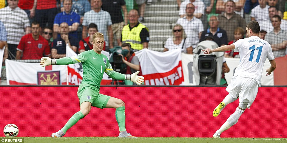 جو هارت|اسلوونی 2 - 3 انگلستان / مقدماتی یورو 2016