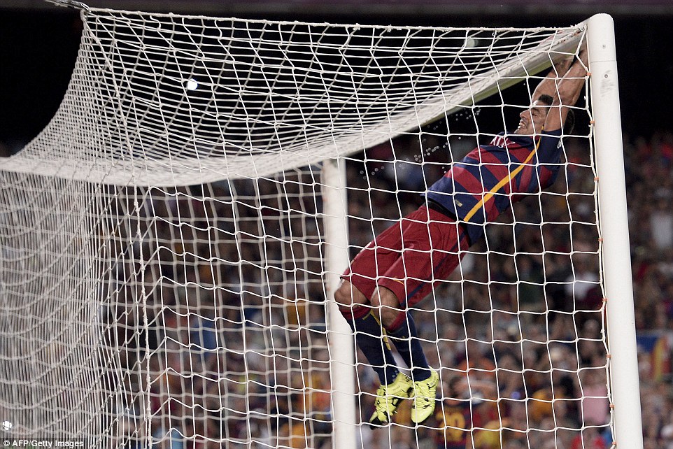 لوئیس سوارز|بارسلونا 1 - 0 مالاگا / لالیگا