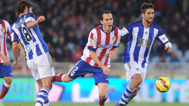 دیگو گودین|رئال سوسیداد 2 - 1 اتلتیکو مادرید / لالیگا