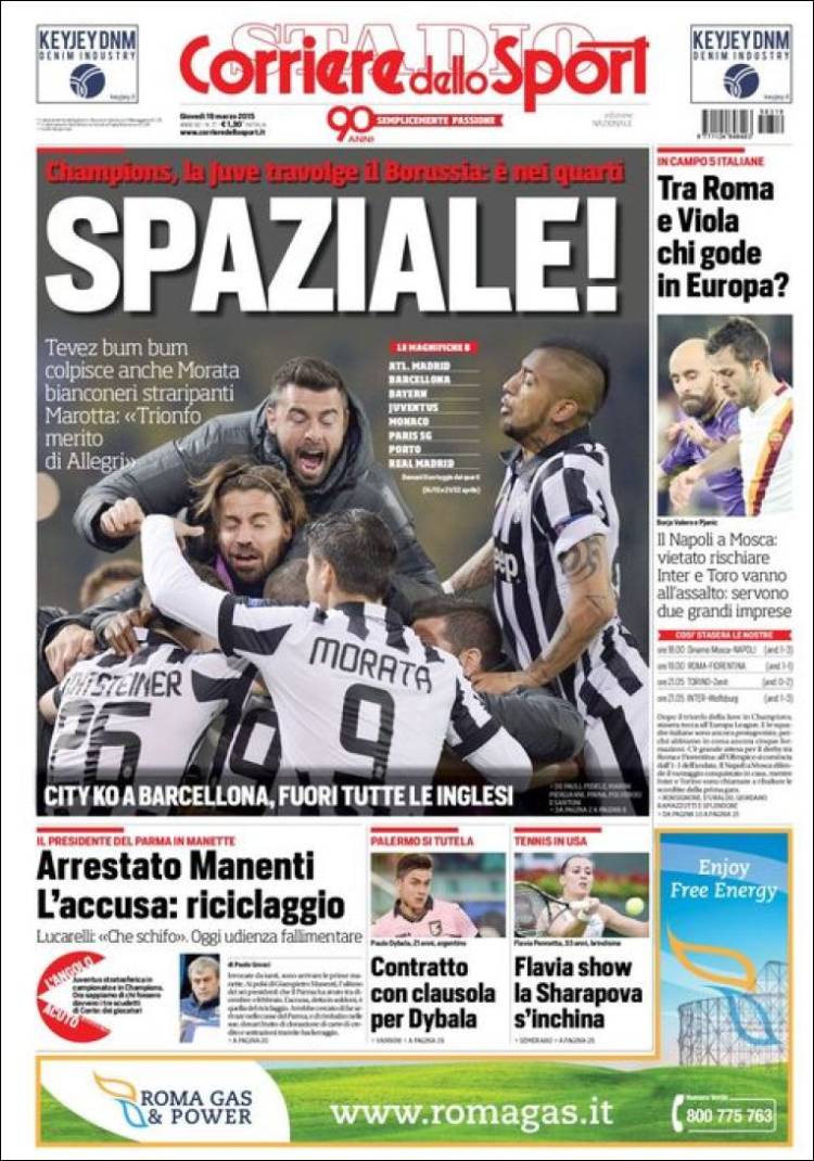 کوریه‌ره دلو اسپورت