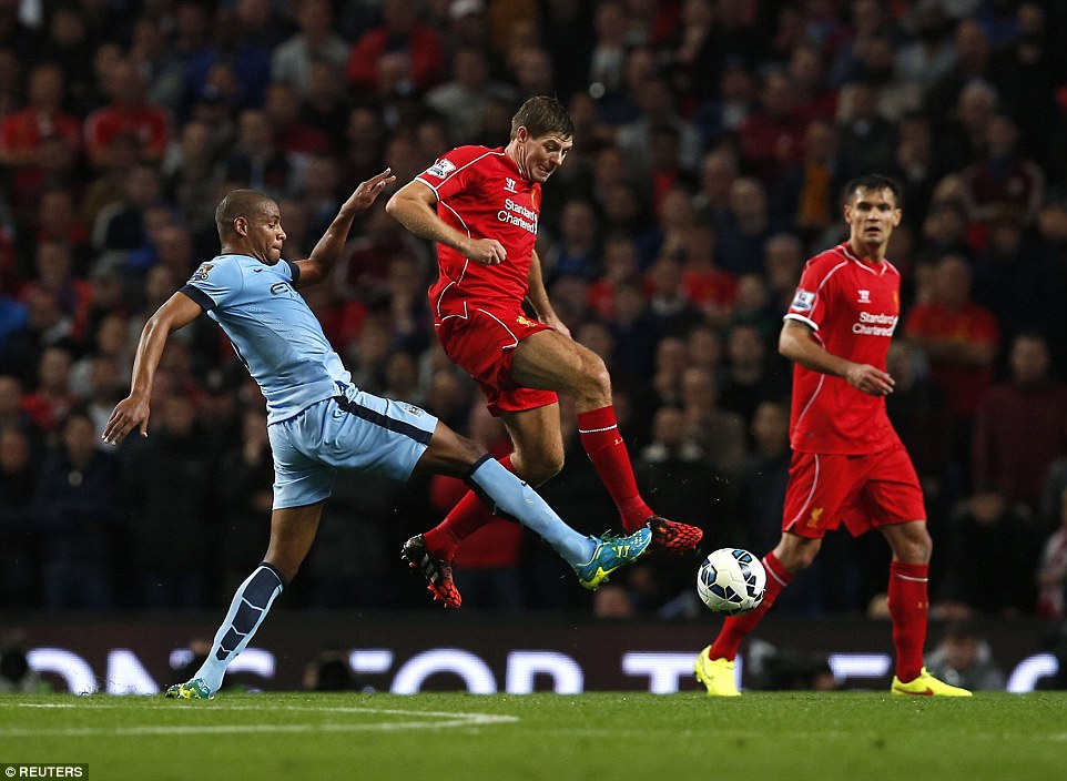 استیون جرارد|منچسترسیتی 3-1 لیورپول / لیگ جزیره