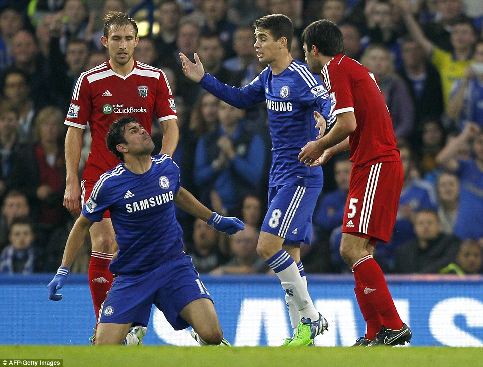 دیگو کاستا|چلسی 2 - 0 وست برومویچ / لیگ جزیره