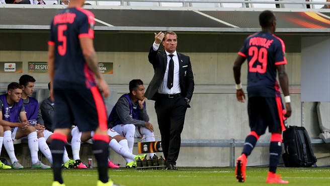 براندان راجرز|بوردو 1 - 1 لیورپول / لیگ اروپا 2015/2016