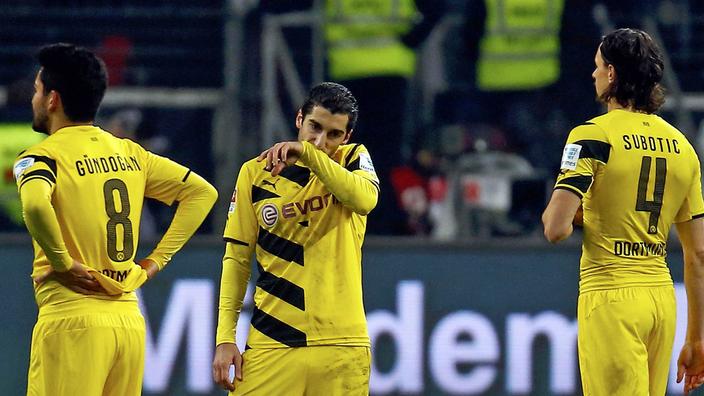 هنريخ مخیتاریان|اینتراخت فرانکفورت 2 - 0 بوروسيا دورتموند / بوندسلیگا