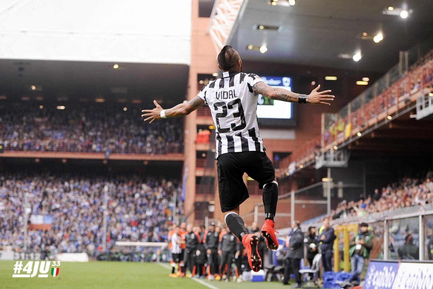 آرتور ویدال|سامپدوریا 0 - 1 یوونتوس / سری آ