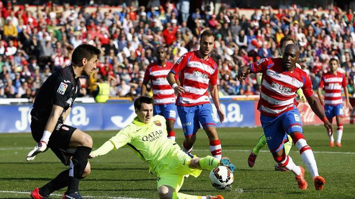 لیونل مسی|گرانادا 1 - 3 بارسلونا / لالیگا