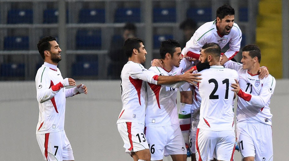 شادی بازیکنان شیلی|ایران 2 - 0 شیلی / بازی دوستانه