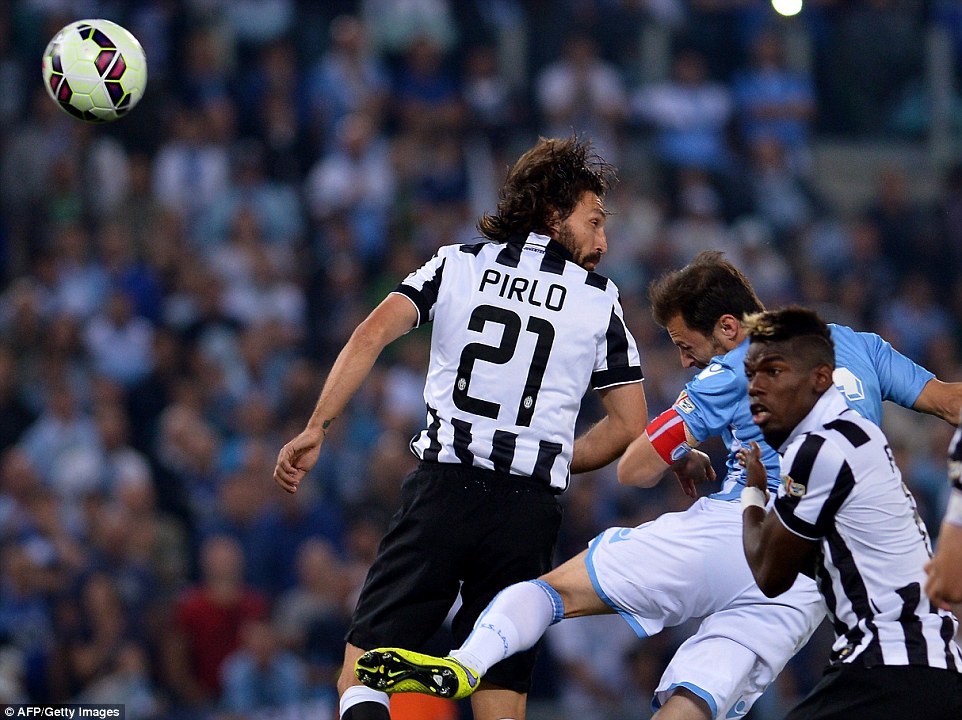 آندره آ پیرلو|یوونتوس 2 - 1 لاتزیو / فینال جام حذفی