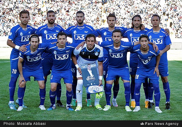 بازیکنان استقلال|سیاه جامگان 1 - 2 استقلال تهران / لیگ برتر ایران