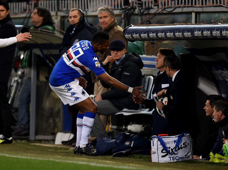 ساموئل اتوئو|سامپدوریا 1 - 0 اینترمیلان /  سری آ