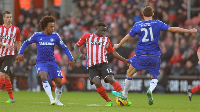 نمانیا ماتیچ|ساوتهمپتون 1 - 1 چلسی / لیگ جزیره