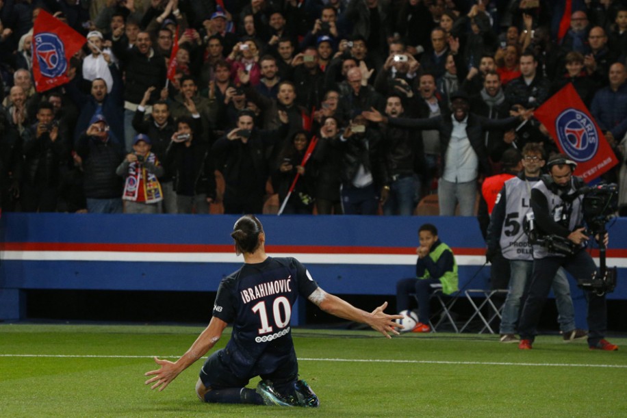 زلاتان ایبراهیموویچ|پاریس سن ژرمن 2 - 1 المپیک مارسی / لوشامپیونه