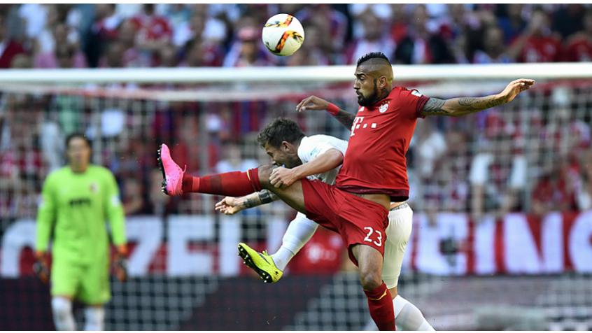 آرتور ویدال|بایرن مونیخ 2 - 1 اوگزبورگ / بوندسلیگا