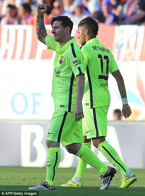 لیونل مسی|اتلتیکو مادرید 0 - 1 بارسلونا / لالیگا