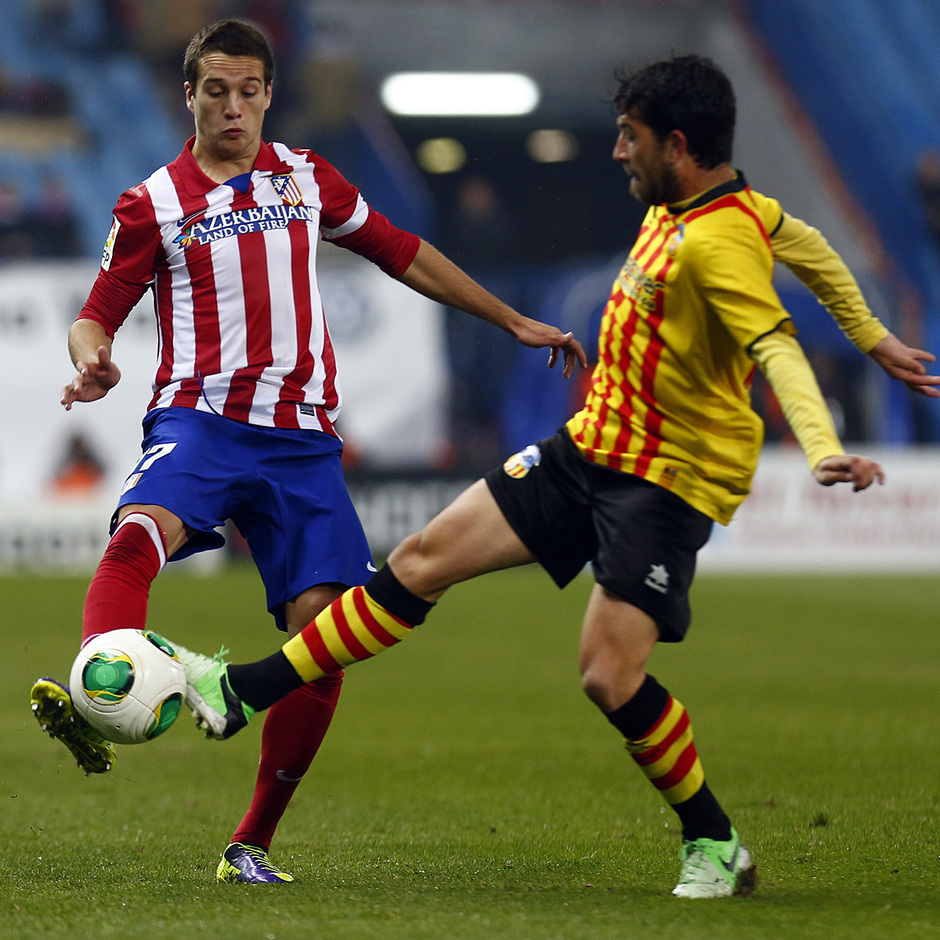 اتلتیکو مادرید ۲-۱ سنت آندرا/کوپا دل ری|برد با اختلاف کم اتلتیکو و صعود به مرحله بعد حذفی...