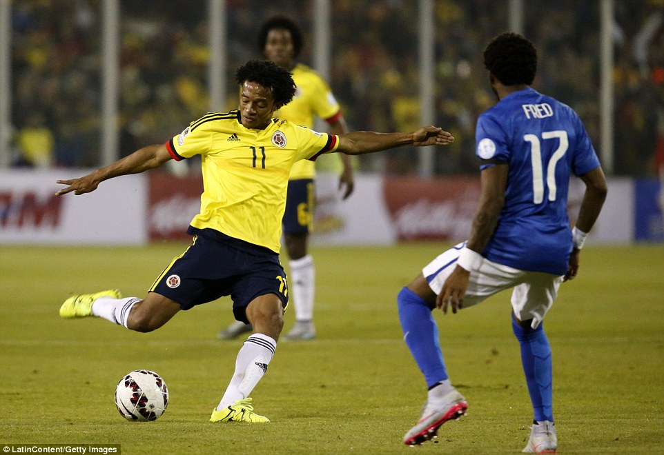 خوان کوآدرادو|برزیل 0 - 1 کلمبیا / کوپا آمریکا  2015