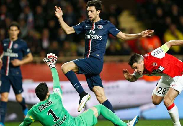 خاویر پاستوره|موناکو 0 - 0 پاریس سن ژرمن / لوشامپیونه