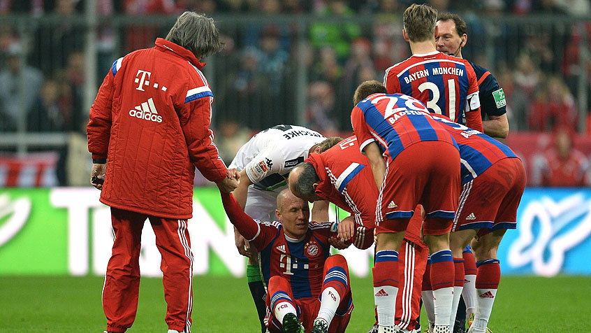 آرین روبن|بایرن مونیخ 0 - 2 مونشن گلادباخ / بوندسلیگا