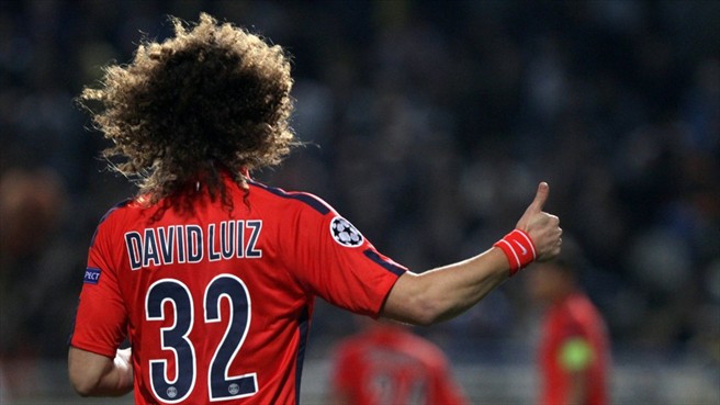 داوید لوئیز|آپوئل 0 - 1 پاریس سن ژرمن / لیگ قهرمانان