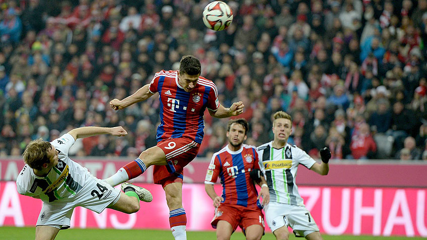 رابرت لواندوفسکی|بایرن مونیخ 0 - 2 مونشن گلادباخ / بوندسلیگا