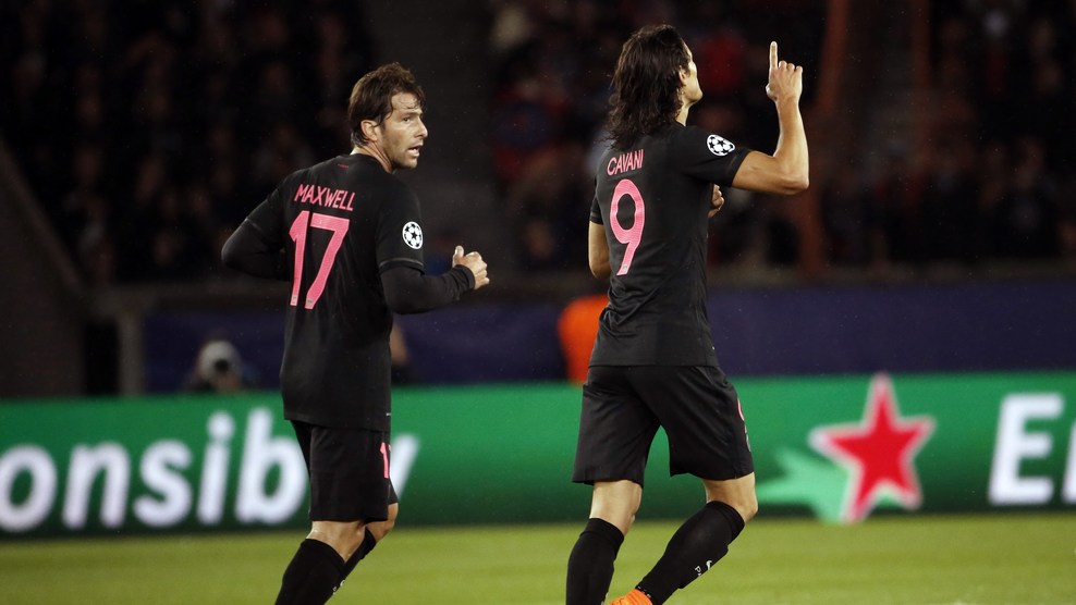 ادینسون کاوانی|پاریس سن ژرمن 2 - 0 مالمو / لیگ قهرمانان