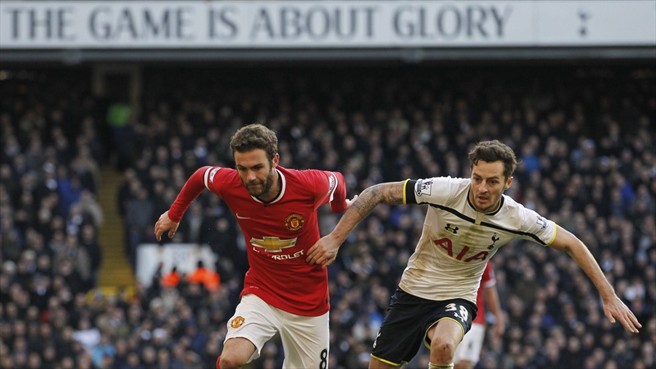 خوان ماتا|تاتنهام 0 - 0 منچستر یونایتد / لیگ جزیره