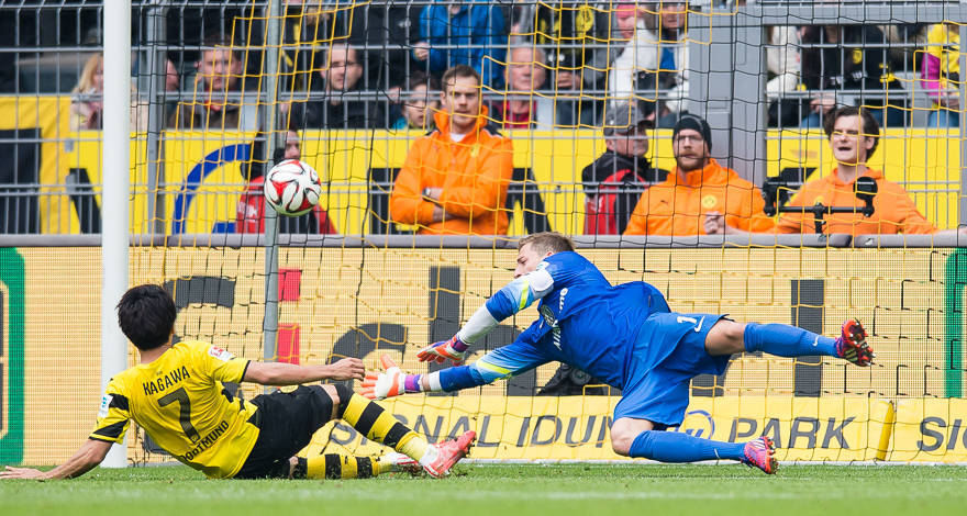 شینجی کاگاوا|بوروسيا دورتموند 2 - 0 اینتراخت فرانکفورت / بوندسلیگا