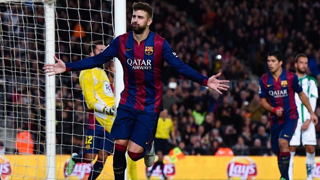 جرارد پیکه|بارسلونا 5 - 0 کوردوبا / لالیگا