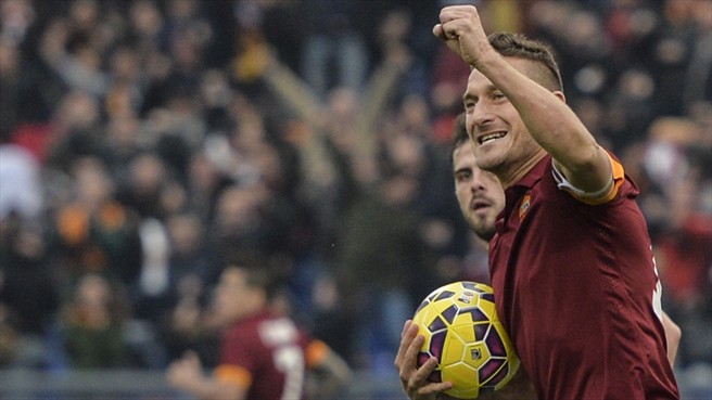 فرانچسکو توتی|رم 2 - 2 لاتزیو /  سری آ