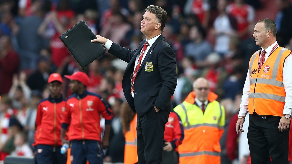 لوئیس فان خال|آرسنال 3 - 0 منچستر یونایتد / لیگ جزیره