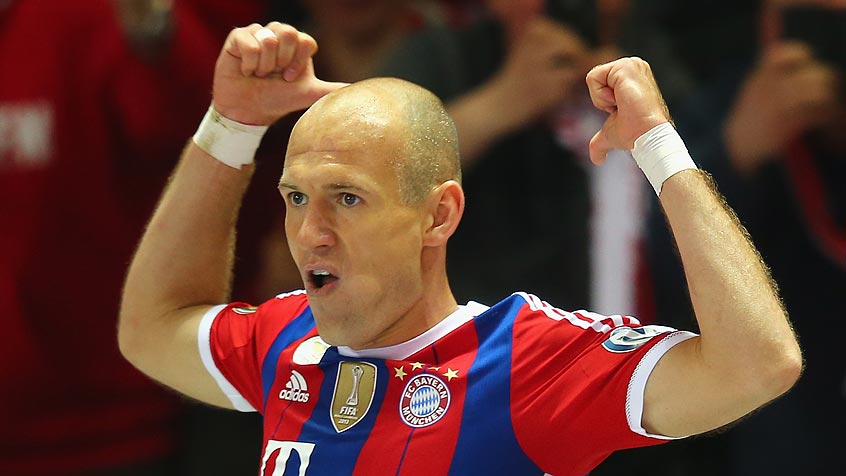 آرین روبن|دورتموند ۰-۲ بایرن مونیخ