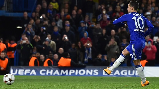 ادن هازرد|چلسی 6 - 0 ماریبور / لیگ قهرمانان