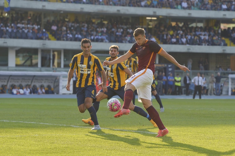 ادین ژکو|هلاس ورونا 1 - 1 رم / سری آ