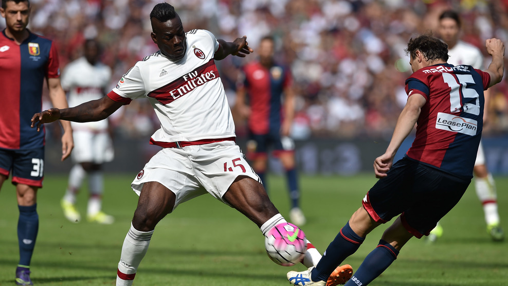 ماریو بالوتلی|جنوا 1 - 0 میلان / سری آ