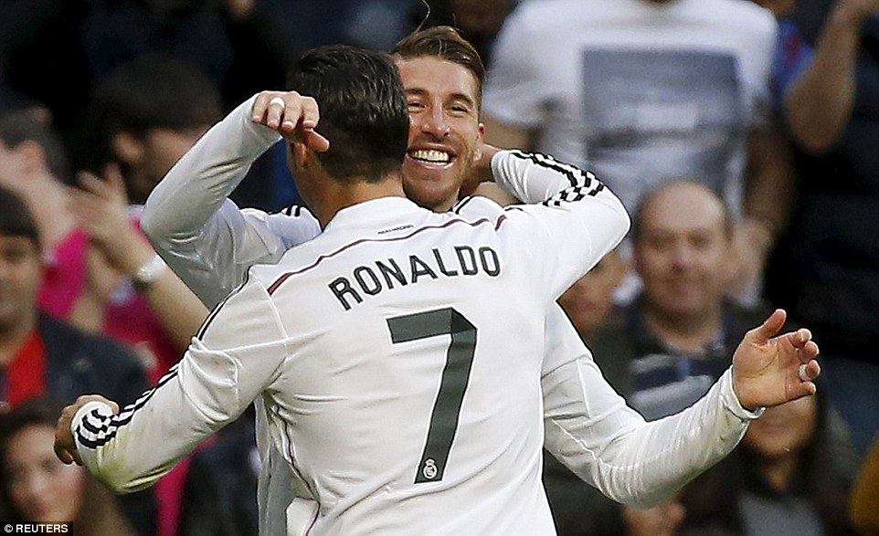 سرخیو راموس|رئال مادرید 3 - 1 مالاگا / لالیگا