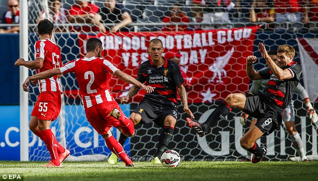 استیون جرارد|لیورپول 1-0 المپاکوس / کاپ گینس