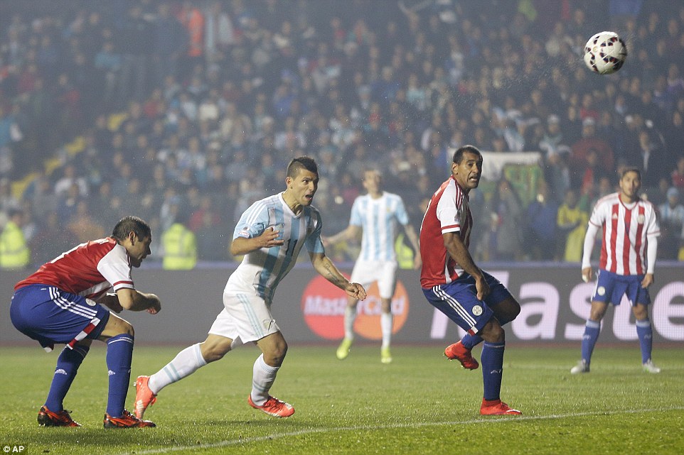 سرخیو آگوئرو|آرژانتین 6 - 1 پاراگوئه /  کوپا آمریکا 2015