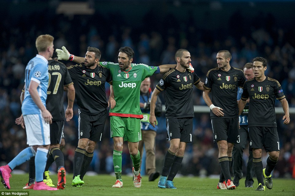 جیانلوئیجی بوفون|منچستر سیتی 1 - 2 یوونتوس / لیگ قهرمانان