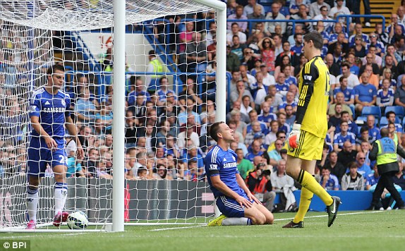 سزار آزپيليكوئتا - جان تری|چلسی 4 -2 سوانزی / لیگ جزیره