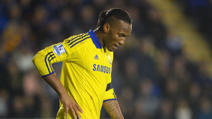 ديديه دروگبا|شِروزبری تَون 1 - 2 چلسی / جام اتحادیه