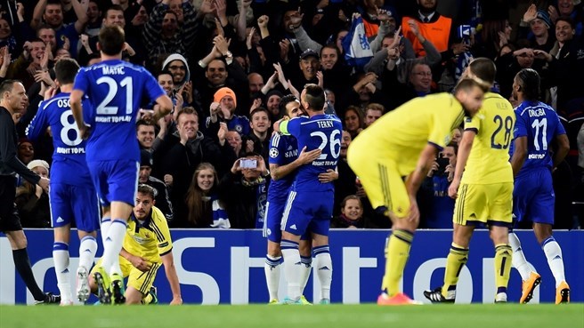 جان تری|چلسی 6 - 0 ماریبور / لیگ قهرمانان