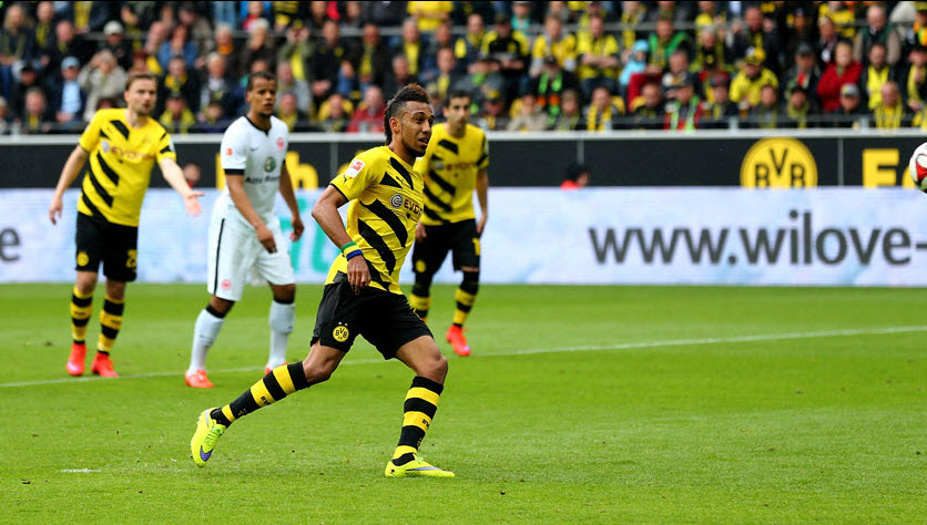 پیر امریک اوباميانگ|بوروسيا دورتموند 2 - 0 اینتراخت فرانکفورت / بوندسلیگا