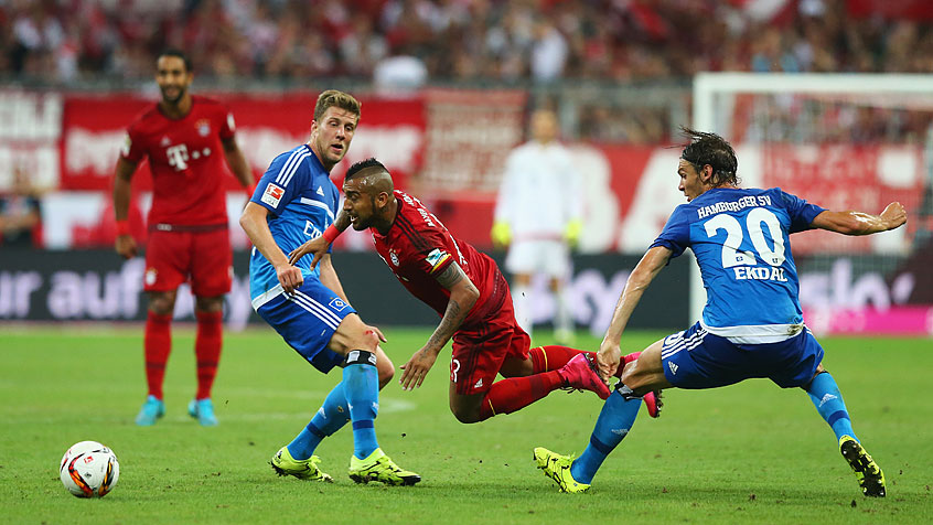 آرتور ویدال|بایرن مونیخ 5 - 0 هامبورگ / بوندسلیگای آلمان