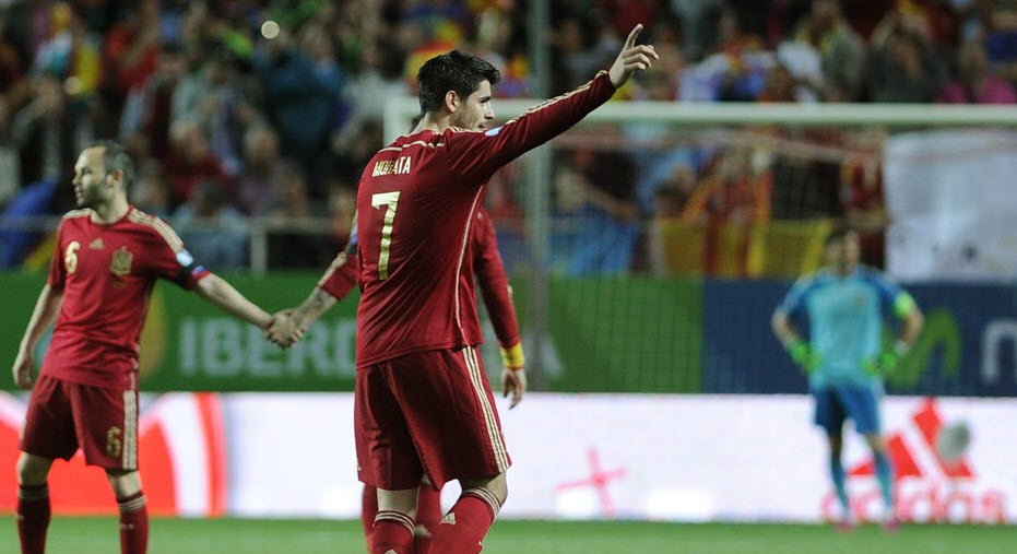 آلوارو موراتا|اسپانیا 1 - 0 اوکراین / مقدماتی یورو 2016