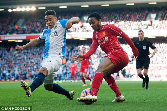 رحیم استرلینگ|لیورپول 0 - 0 بلكبرن راورز / جام حذفي