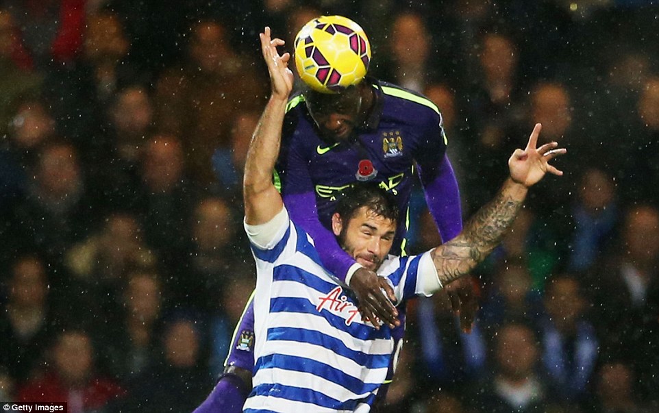 وینسنت کمپانی|کوئینز پارک رنجرز 2 - 2 منچستر سیتی / لیگ برتر